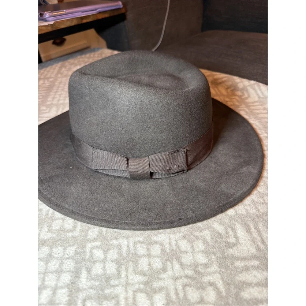 Indiana Jones 100% Wool Hat Dorfman Pacific Collection Size XL Brown